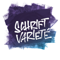 Schrift Varieté Sommer